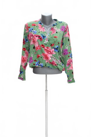Damen bluse : Brand,Farbegeblümt,größe: size