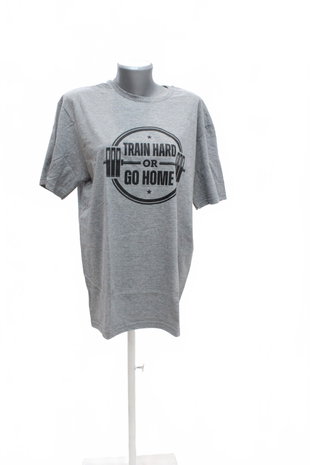 Damen -T-ShirtGenesismit Aufdruck,farbegrau,größeL