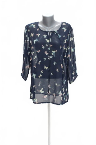 Damen -T-ShirtGenesisohne Aufdruck,farbegemustert,größe44