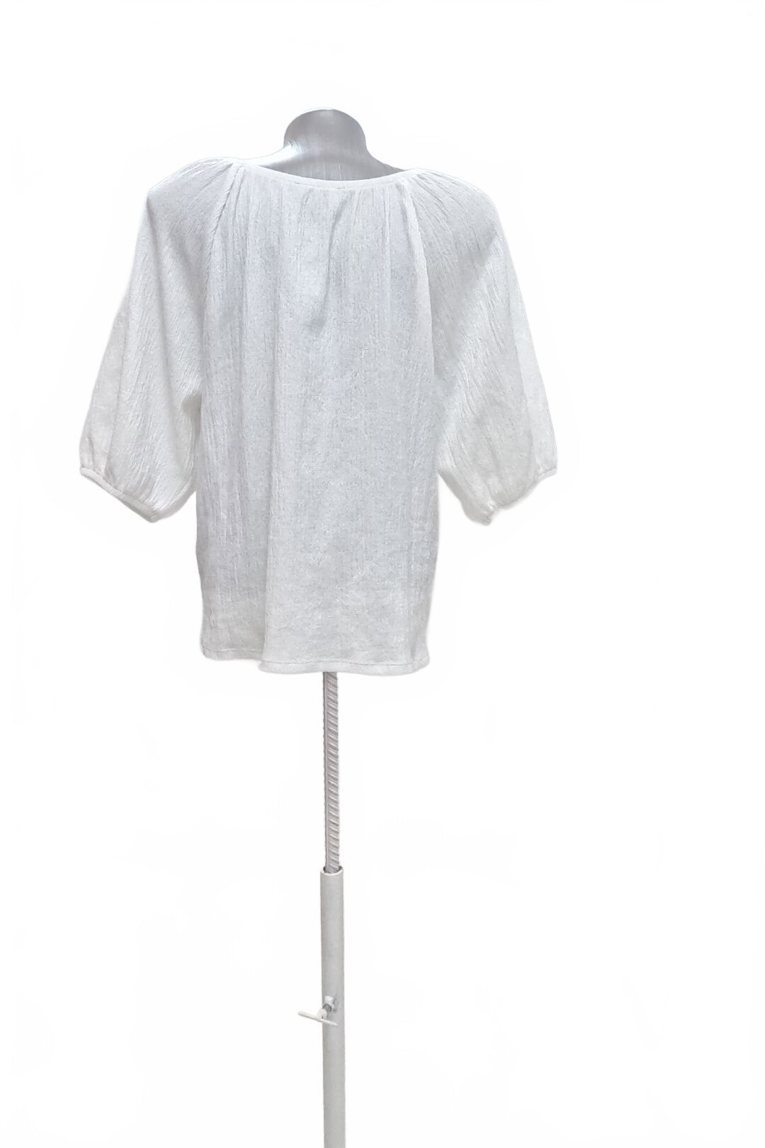 Damen -T-ShirtF&Fohne Aufdruck,farbeweiss,größe40