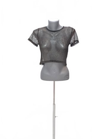 Damen -T-ShirtSheinohne Aufdruck,farbedurchsichtig,größe36