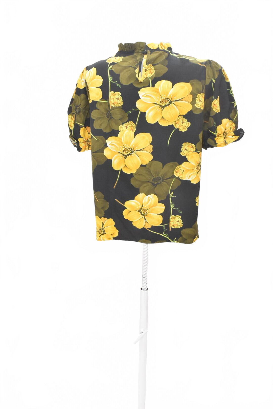 Damen -T-ShirtSheinohne Aufdruck,farbegeblümt,größeM