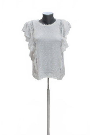 Damen -T-ShirtGenesisohne Aufdruck,farbeweiss,größeM