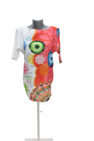 Damen -T-ShirtGenesismit Aufdruck,farbemehrfarbig,größe38