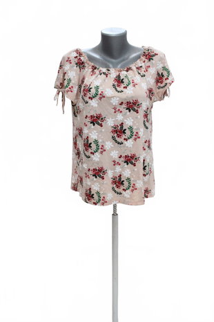Damen -T-ShirtOrsayohne Aufdruck,farbegeblümt,größeS