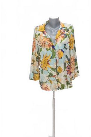 Damen bluse : Brand,Farbegeblümt,größe: size