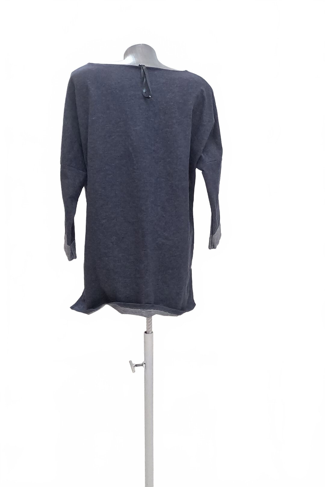 Damen -T-ShirtWooxohne Aufdruck,farbegemustert,größe44