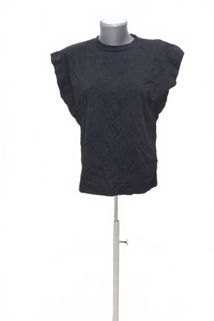 Damen -T-ShirtGenesisohne Aufdruck,farbeschwarz,größeM