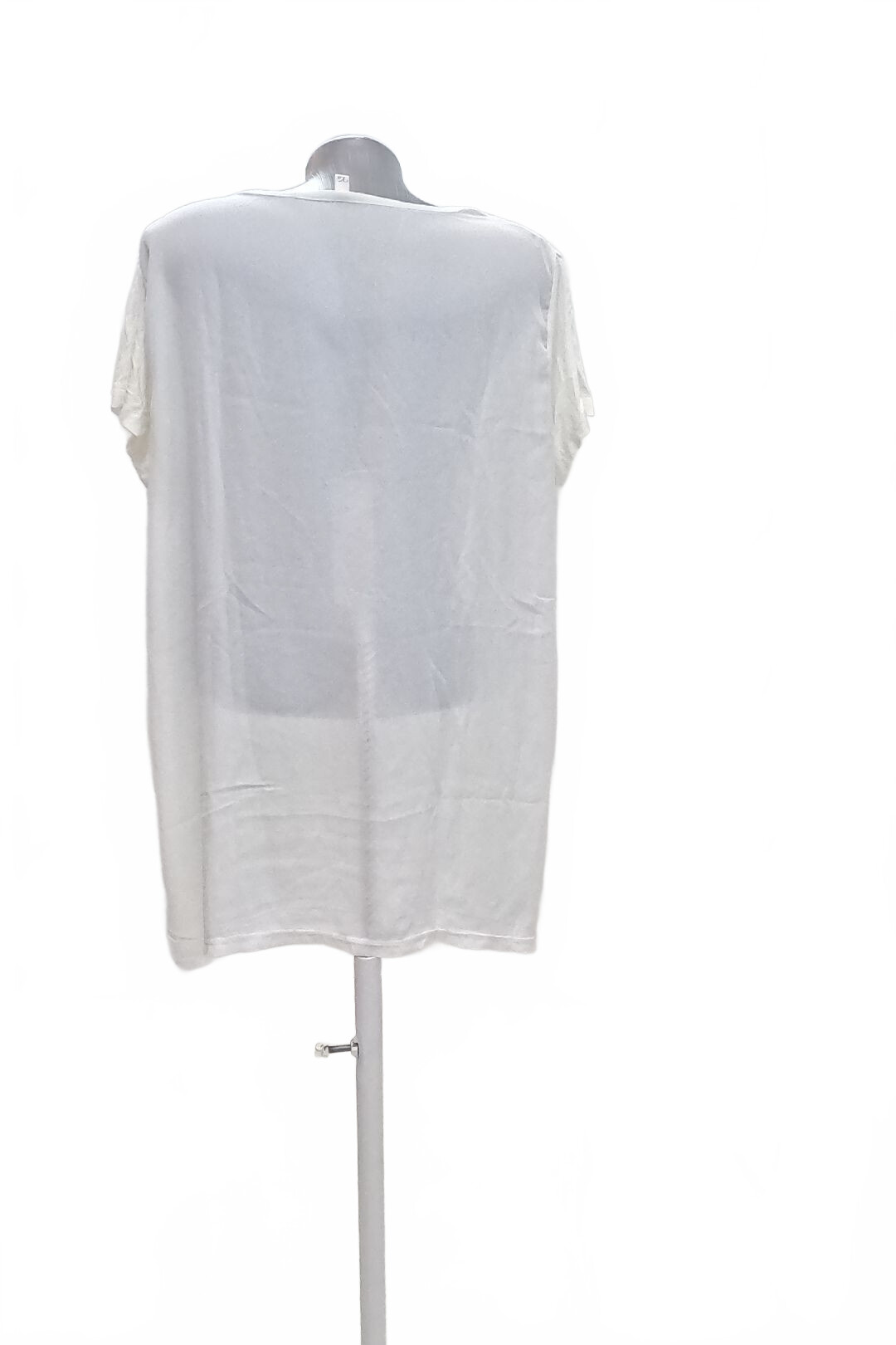 Damen -T-ShirtGenesismit Aufdruck,farbeweiss,größe2XL