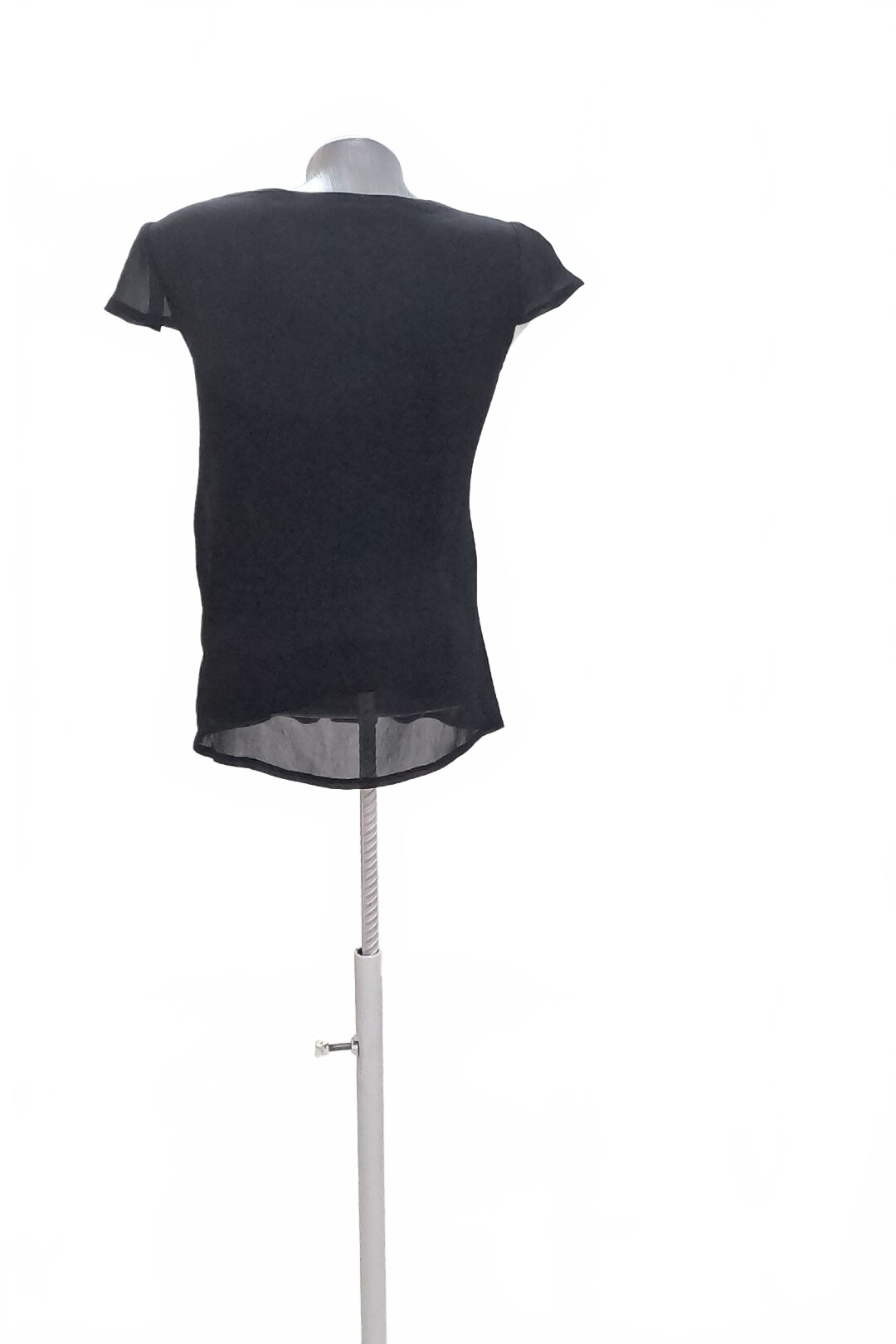 Damen -T-ShirtH&Mohne Aufdruck,farbeschwarz,größe36