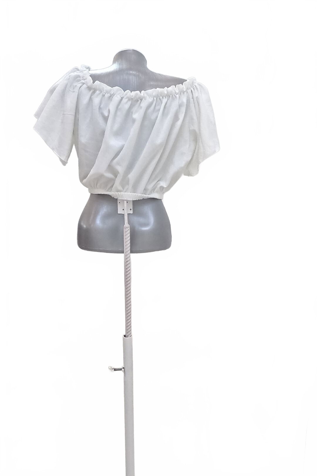 Damen -T-ShirtSheinohne Aufdruck,farbeweiss,größeM