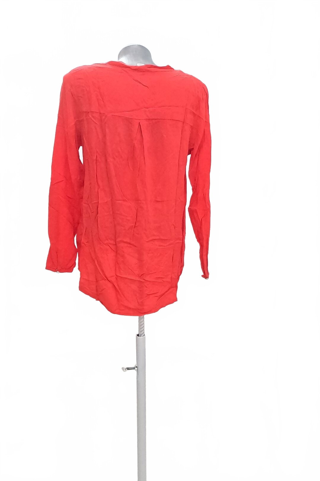 Damen -T-ShirtAmisuohne Aufdruck,farberot,größeS