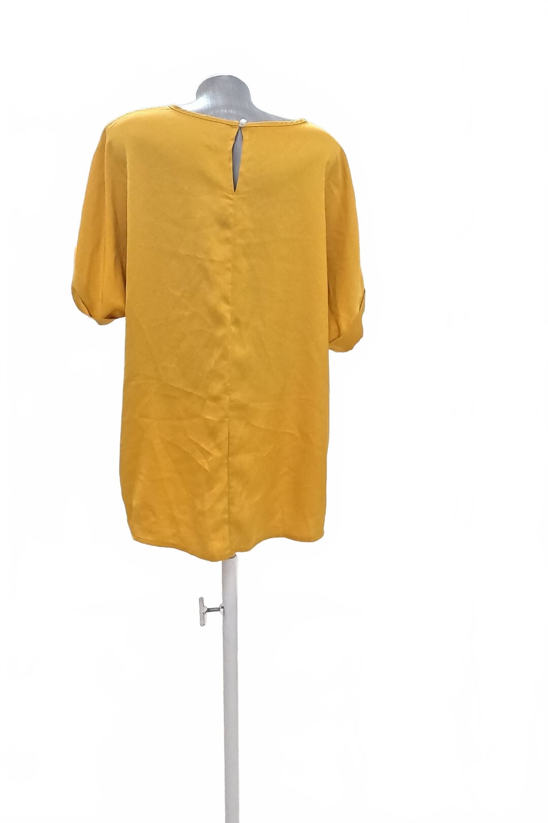 Damen -T-ShirtGenesisohne Aufdruck,farbegelb,größe3XL