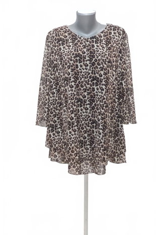 Damen bluse : Brand,Farbeanimal-print,größe: size