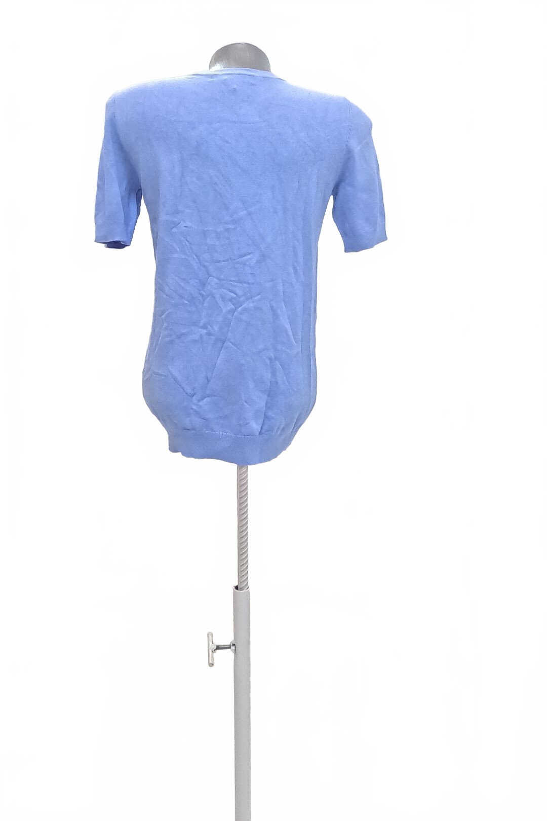 Damen -T-ShirtAmisuohne Aufdruck,farbeblau,größeXS