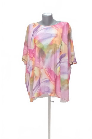 Damen -T-ShirtGenesisohne Aufdruck,farbemehrfarbig,größe58