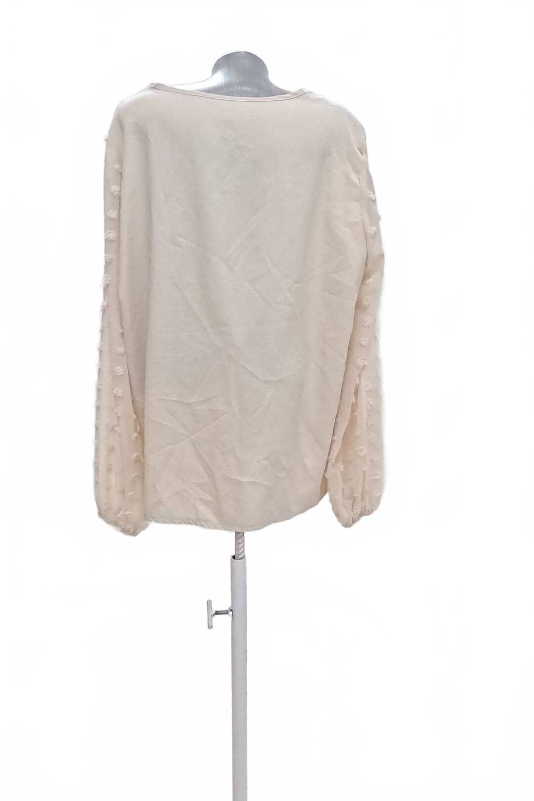 Damen -T-ShirtSheinohne Aufdruck,farbebeige,größe46