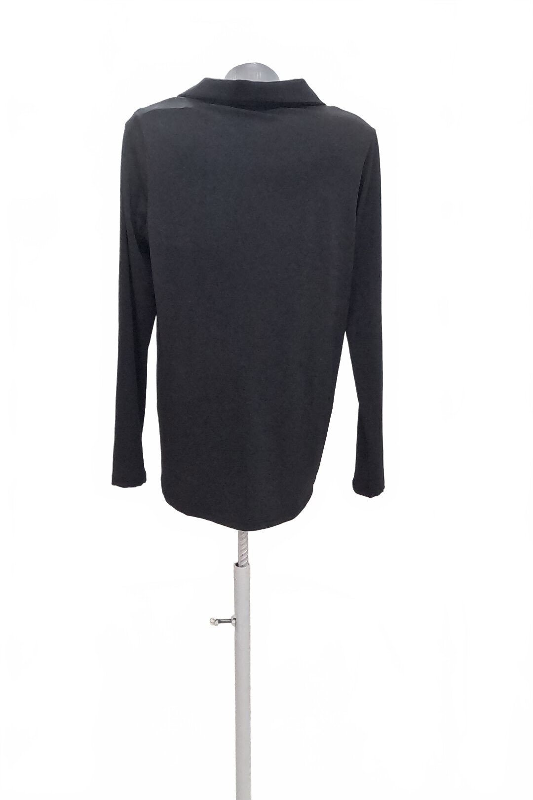 Damen -T-ShirtPage Oneohne Aufdruck,farbeschwarz,größeM