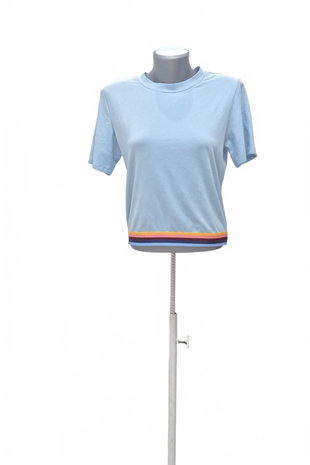 Damen -T-ShirtFisherfieldohne Aufdruck,farbeblau,größe36