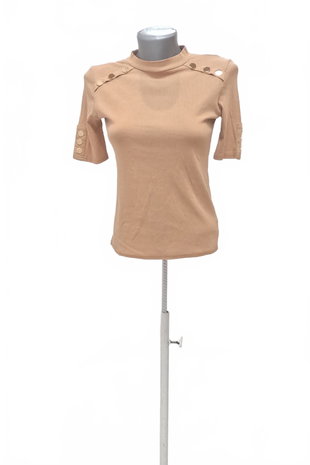 Damen -T-ShirtGenesisohne Aufdruck,farbebraun,größeS