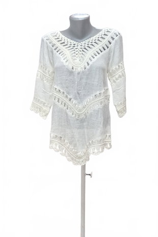 Damen bluse : Brand,Farbeweiss,größe: size