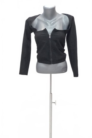 Damen -T-ShirtGenesisohne Aufdruck,farbeschwarz,größeS