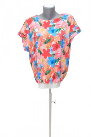 Damen -T-ShirtGenesisohne Aufdruck,farbegeblümt,größe42