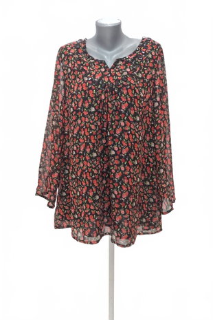 Damen bluse : Brand,Farbegeblümt,größe: size