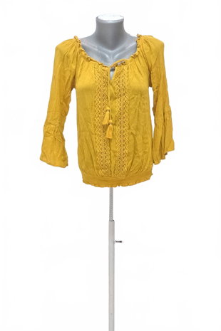 Damen bluse : Brand,Farbegelb,größe: size