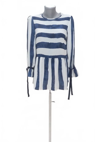 Damen -T-ShirtOvsohne Aufdruck,farbegestreift,größe38