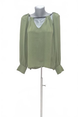 Damen -T-ShirtGenesisohne Aufdruck,farbekhaki,größe40