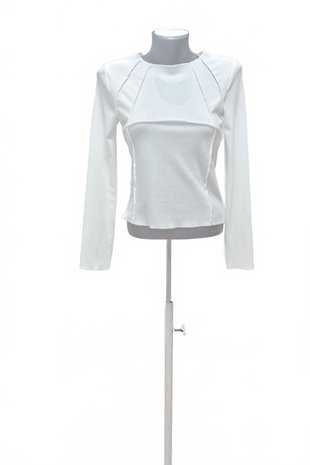 Damen -T-ShirtGenesisohne Aufdruck,farbeweiss,größeS