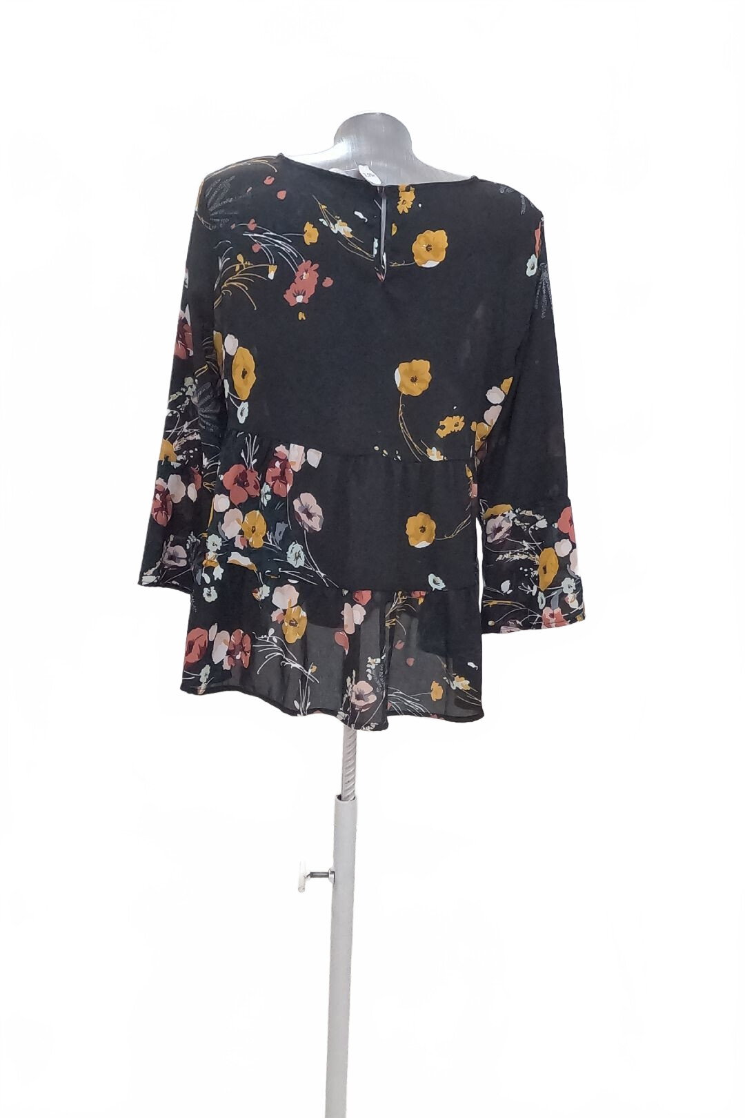 Damen -T-ShirtGenesisohne Aufdruck,farbegeblümt,größe38