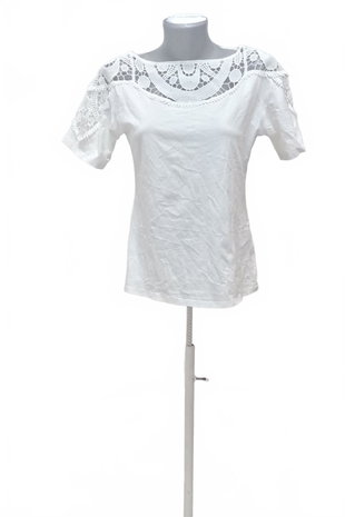 Damen -T-ShirtGenesisohne Aufdruck,farbeweiss,größeS
