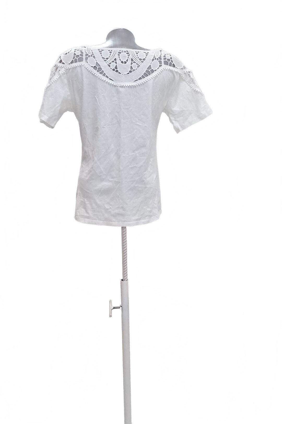 Damen -T-ShirtGenesisohne Aufdruck,farbeweiss,größeS