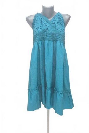 Damen kleid Shein,farbetůrkis,Größe 2XL