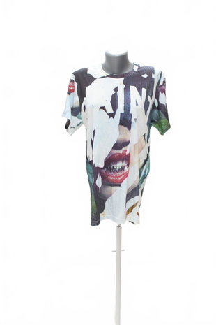 Damen -T-ShirtGenesisohne Aufdruck,farbegemustert,größeM