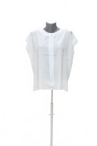 Damen -T-ShirtGenesisohne Aufdruck,farbeweiss,größeM