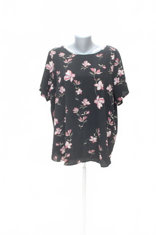 Damen -T-ShirtGenesisohne Aufdruck,farbegeblümt,größe46
