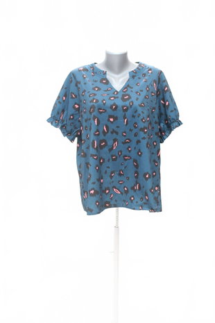 Damen -T-ShirtGenesisohne Aufdruck,farbeanimal-print,größeXL