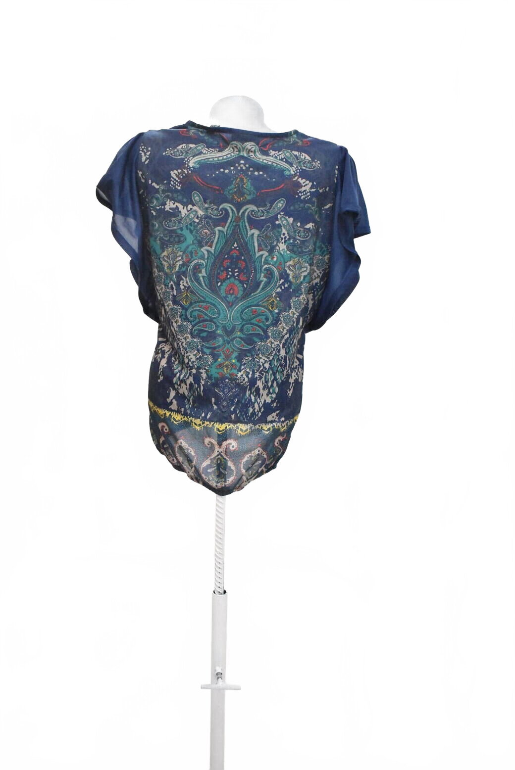 Damen -T-ShirtTchiboohne Aufdruck,farbegemustert,größe36