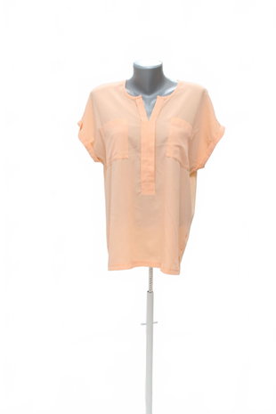 Damen -T-ShirtTchiboohne Aufdruck,farbeorange,größe36