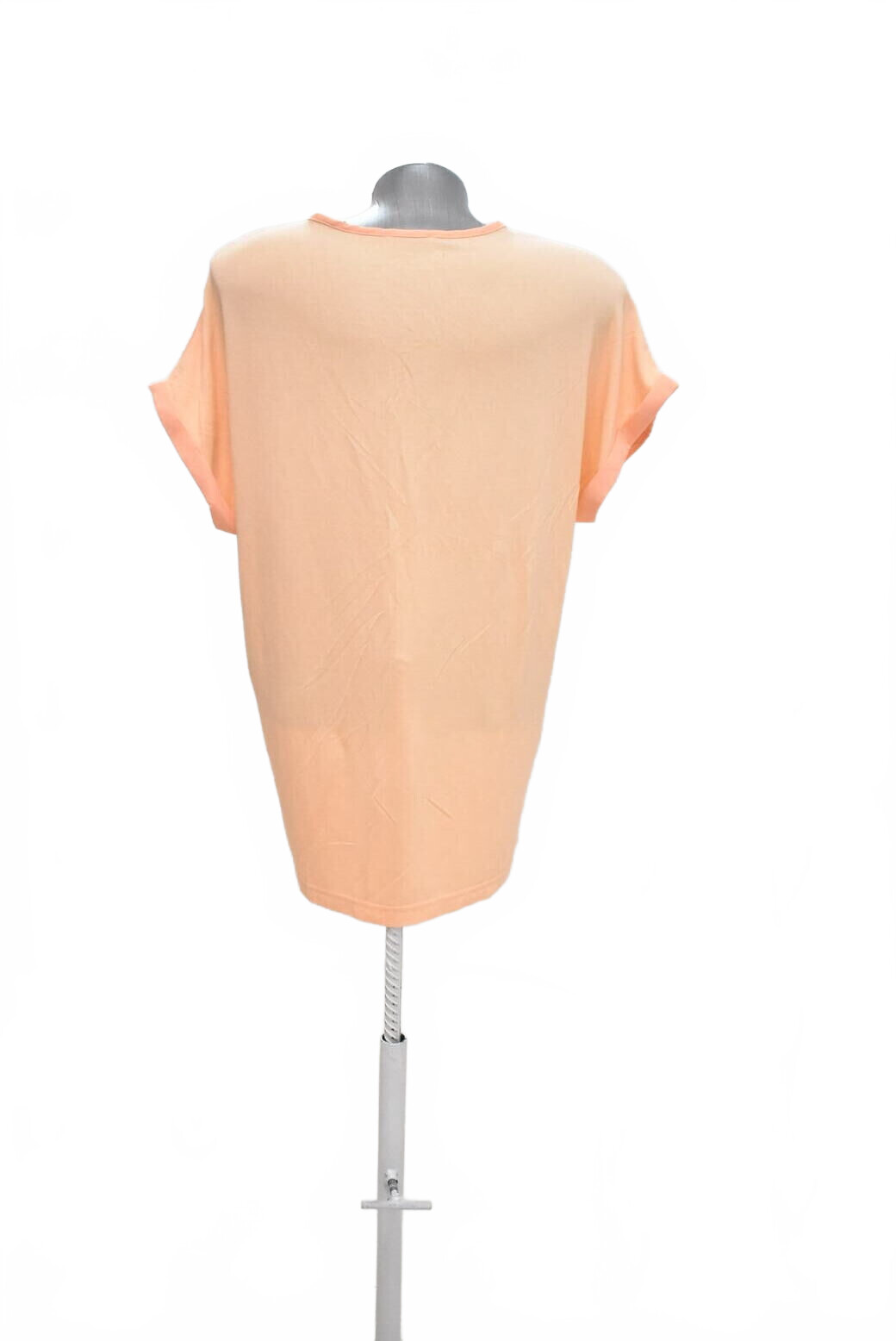Damen -T-ShirtTchiboohne Aufdruck,farbeorange,größe36