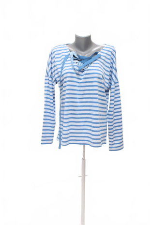 Damen -T-ShirtBelovedohne Aufdruck,farbegestreift,größeXL