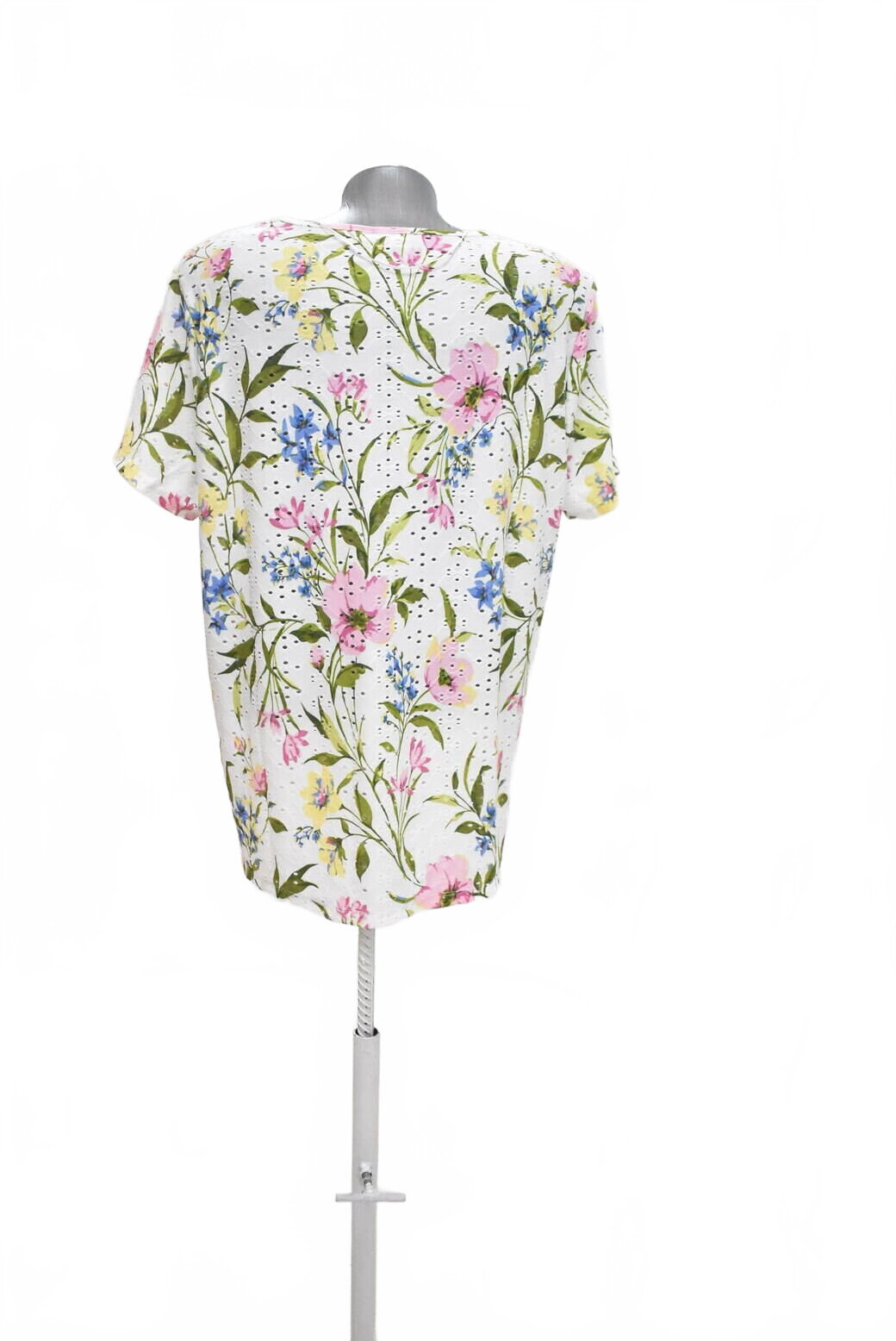 Damen -T-ShirtJaninaohne Aufdruck,farbegeblümt,größeM