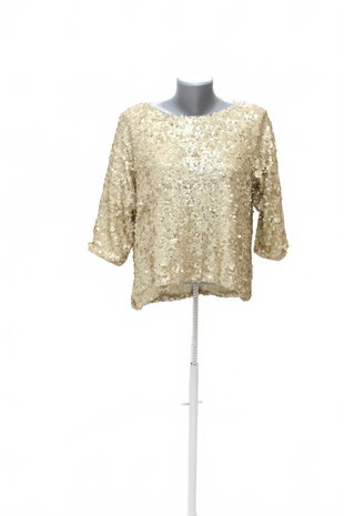 Damen -T-ShirtGlamorousohne Aufdruck,farbebeige,größe40