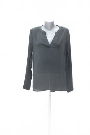 Damen -T-ShirtAmisuohne Aufdruck,farbekhaki,größeL