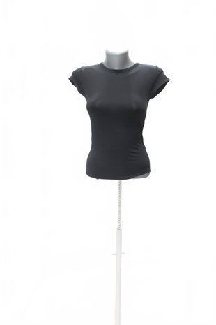 Damen -T-ShirtZaraohne Aufdruck,farbeschwarz,größeS