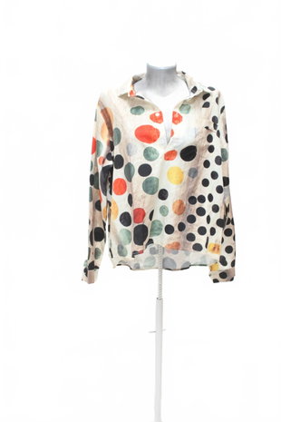 Damen -T-ShirtGenesisohne Aufdruck,farbegemustert,größe2XL