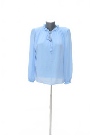 Damen -T-ShirtNew Collectionohne Aufdruck,farbeblau,größeS